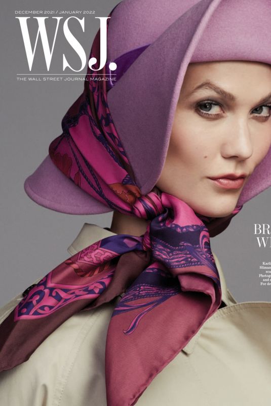 KARLIE KLOSS in The Wall Street Journal, December 2021/January 2022