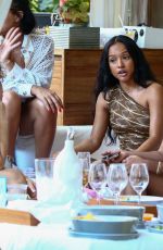KARRUECHE TRAN with Friends in Miami Beach 12/04/2021