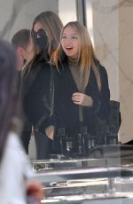 KATE and LILA GRACE MOSS Out Shopping in London 2/14/2021