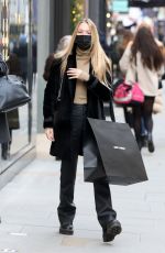 KATE and LILA GRACE MOSS Out Shopping in London 2/14/2021