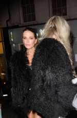 KATE BECKINSALE Arrives at Vas J Morgans Party in London 12/02/2021
