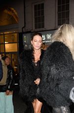 KATE BECKINSALE Arrives at Vas J Morgans Party in London 12/02/2021