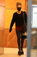 KATE BECKINSALE Leaves a Skincare Clinic in Beverly Hills 12/13/2021