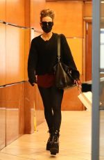 KATE BECKINSALE Leaves a Skincare Clinic in Beverly Hills 12/13/2021