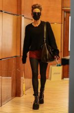 KATE BECKINSALE Leaves a Skincare Clinic in Beverly Hills 12/13/2021