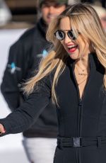 KATE HUDSON Arrives at World Snow Polo Finals in Aspen 12/19/2021