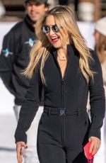 KATE HUDSON Arrives at World Snow Polo Finals in Aspen 12/19/2021