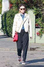 KATE MARA Out and About in Los Feliz 12/10/2021