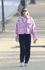 KATE MARA Out for a Coffee Near Her Home in Silverlake 12/04/2021