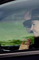 KATE MIDDLETON and Prince William Arrives at Christmas Church Service at St. Mary