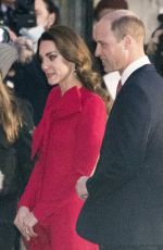 KATE MIDDLETON at Together at Christmas Community Carol Service at Westminster Abbey in London 12/08/2021