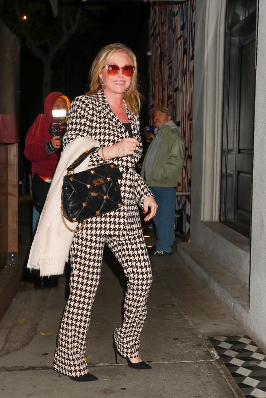 KATHY HILTON Arrives at Craig