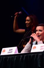KATIE CASSIDY, CAITY LOTZ, KATRINA LAW and CANDICE PATTON at The Arrow Panel at Los Angeles Comic-con 12/04/2021