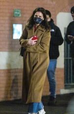 KATIE HOLMES Out Shopping in New York 12/17/2021