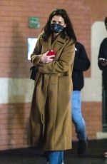 KATIE HOLMES Out Shopping in New York 12/17/2021