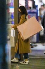 KATIE HOLMES Out Shopping in New York 12/17/2021