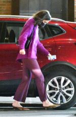 KATIE HOLMES Out with Her Parents in New York 12/16/2021