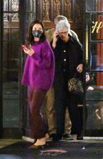 KATIE HOLMES Out with Her Parents in New York 12/16/2021