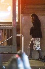 KATIE HOLMES Takes a Subway Ride in New York 12/17/2021