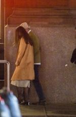 KATIE HOLMES Takes a Subway Ride in New York 12/17/2021