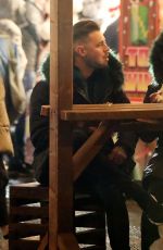 KATIE PRICE and Carl Woods at Winter Wonderland in London 12/01/2021