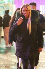 KATIE PRICE and Carl Woods at Winter Wonderland in London 12/01/2021