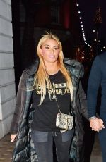 KATIE PRICE Heading to Sign a New Upcoming TV Deal in London 12/13/2021
