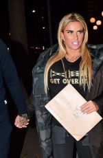 KATIE PRICE Heading to Sign a New Upcoming TV Deal in London 12/13/2021