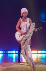KATY PERRY Performs at Play Opening Night at Resorts World 12/29/2021