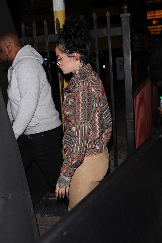 KEHLANI Arrives at Flip Grand Launch Party at Avalon in Hollywood 12/09/2021