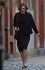KEIRA KNIGHTLEY on the Set of Boston Strangler in Boston 12/10/2021