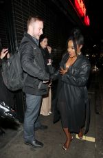 KEISHA BUCHANAN Arrives at Vas J. Morgan