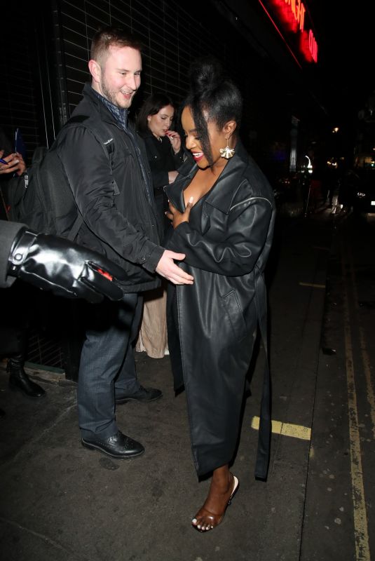 KEISHA BUCHANAN Arrives at Vas J. Morgan