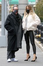 KELLY BENSIMON and Dean Winters Out in New York 12/29/2021