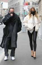 KELLY BENSIMON and Dean Winters Out in New York 12/29/2021
