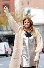 KELLY BENSIMON Leaves Podcast with Julianna Margulies in New York 12/21/2021