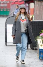 KELLY BROOK at Heart Radio in London 12/23/2021