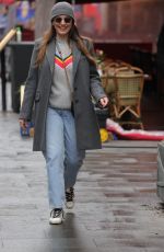 KELLY BROOK at Heart Radio in London 12/23/2021