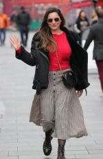KELLY BROOK Leaves Heart FM Show in London 12/22/2021