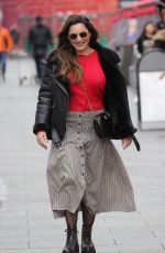 KELLY BROOK Leaves Heart FM Show in London 12/22/2021