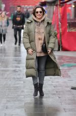 KELLY BROOK Leaves Heart Radio in London 12/24/2021