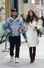 KELLY GALE and Joel Kinnaman Out in New York 12/21/2021