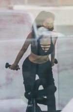 KELLY GALE at a Pilates Session in Santa Monica 12/16/2021