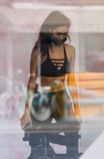 KELLY GALE at a Pilates Session in Santa Monica 12/16/2021