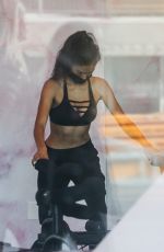 KELLY GALE at a Pilates Session in Santa Monica 12/16/2021