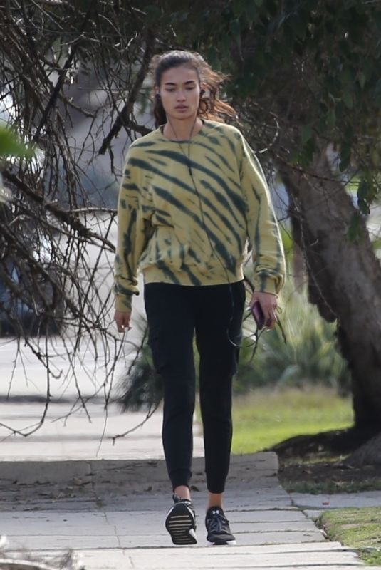 KELLY GALE at a Pilates Session in Santa Monica 12/16/2021