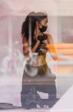 KELLY GALE at a Pilates Session in Santa Monica 12/16/2021