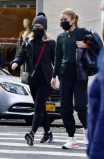 KELLY RIPA Out with a Friend in New York 12/06/2021