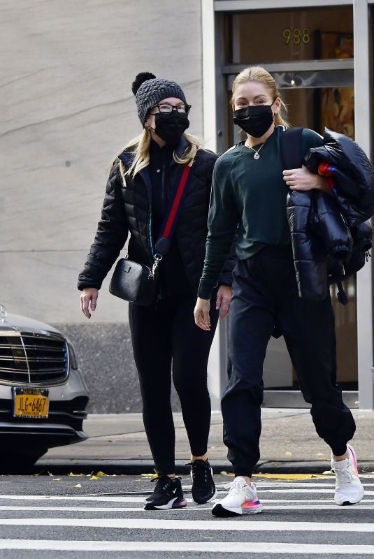 KELLY RIPA Out with a Friend in New York 12/06/2021