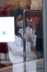 KELLY ROWLAND Out Buying Underwear in West Hollywood 12/03/2021